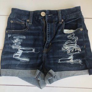 American Eagle AE Ne(x)t Level Curvy High-Waisted Short Short Size 00